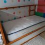 IKEA Kura reversible bed with orthopedic mattress Image 4
