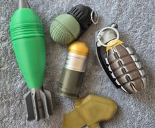 Selection of 3d printed military models  x (5)