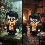 Harry Potter Inspired Crochet-Style Figure  Harry Potter Decoration Image 3