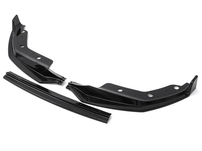 3PCS MP Style G20 G21 Car Front Bumper Lip Spoiler Splitter Diffuser Detachable Body Kit Cover Guard For BMW 3 Series G20 2019-2022