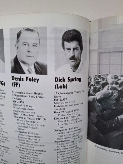 Vintage Irish Politics In Ireland In The 80's Magill Election February  1987 Annual Campaign  , Full Results  Td's  Profiles