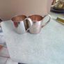 SET OF 2 Vintage 12oz. Aluminum Smirnoff Mule Mug Cup Made In Hong Kong Image 9