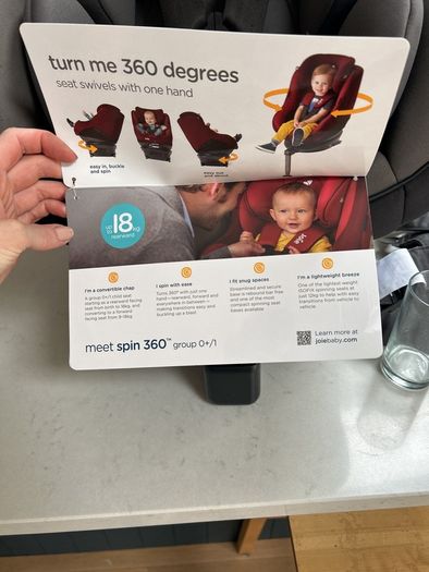 joie spin car seat