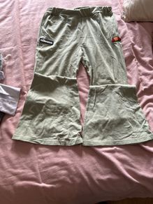 women ellesse tracksuit bottoms size 12 flare