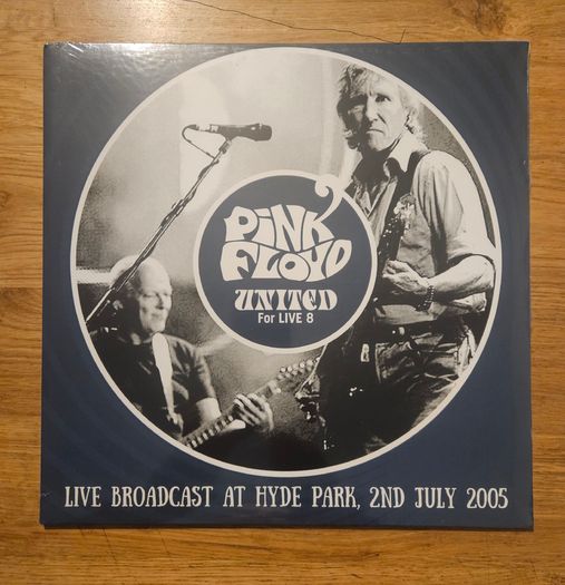 Pink Floyd "United For Live 8" Sealed Vinyl Album
