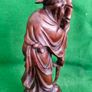 Antique Hand Carved Rosewood Oriental Figure Image 4