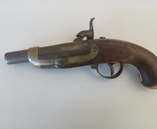 Antique pistol.