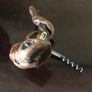 Vintage Twisted Wood Corkscrew Image 2