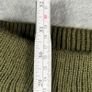 Vintage Mariatex 100% Alpaca Wool Jumper Mens M/L Peru Quarter Zip Olive Image 5