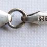 Vintage Sterling Silver 925 Irish Celtic Cross and Necklace (length 16" - 13,52g) Image 6