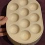 Vintage Royal Cauldon "Country Lane" Ceramic Egg Holder Image 5