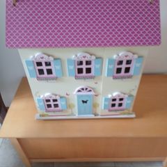 Large wooden dolls house