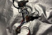 Jackson esp Ibanez charvel fender Stratocaster Gibson PRS Wiring Harness humbucker volume controls with push/pull function for coil split 3 way toggle switch kill switch electric guitar parts accessories