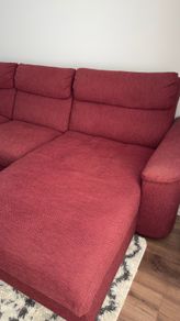 L shaped Ikea corner sofa / couch