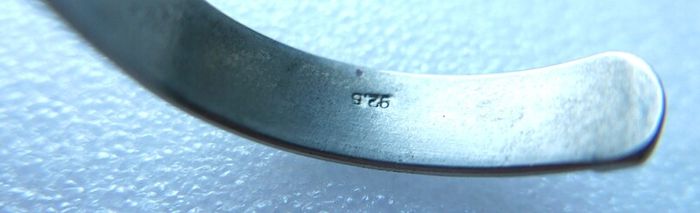Navajo 925 Sterling Silver Handmade Cuff Bracelet