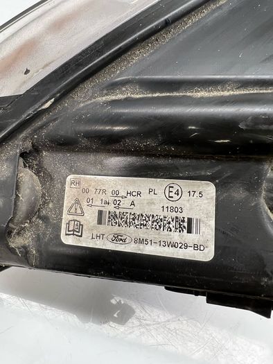Ford Focus 2009 Mk2 5dr Drivers Side Front Headlight 8m51-13w029-bd A2l22b1s
