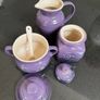 Le Creuset Sugar Bowl, milk jug and jam caddy Image 2
