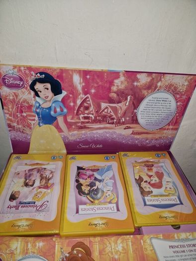 Brand new Disney Princess Official DVDs and Book