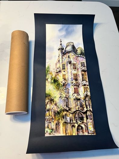 Casa Batllo Print (Gaudi)
