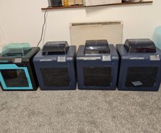 Mega lot 4x Anycubic 4Max Pro 2.0 / 1.0 3D printers + Build Plates + motherboards + hot ends + nozzles, Accessories, Boxed