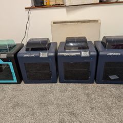 Mega lot 4x Anycubic 4Max Pro 2.0 / 1.0 3D printers + Build Plates + motherboards + hot ends + nozzles, Accessories, Boxed