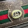 Gucci GG Supreme Canvas Shoulder Bag with Web Stripe and Interlocking G Image 8