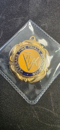 2016 VTTA Cycling Time Trial Medal - J. Lawley Barrow Central Wheelers Trike