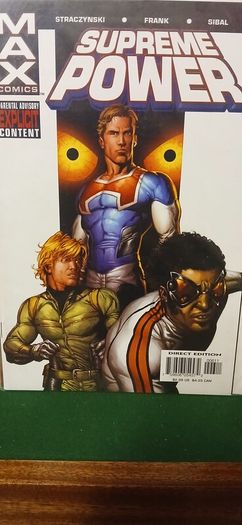Supreme Power #1-#6 First arc inc. 1st Nighthawk