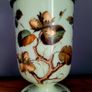 Antique handpainted converted oil lamp Image 2