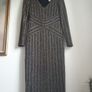 Joseph Ribkoff Gold Thread Dress Size Uk 10 Image 3