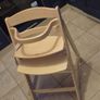 wooden highchair Image 2