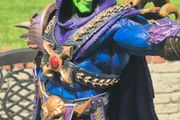 skeletor 3d printed and painted