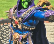 skeletor 3d printed and painted