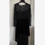 BNWT Amazing Velvet & Lace Dress size 18 + matching belt available Image 3