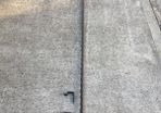 Handmade wrought iron curtain rail