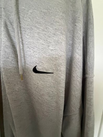 Nike full zip hoodie - grey - size XXL
