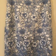 New with tag size 12 blue lace skirt Glamorous