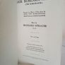 Der Rosenkavalier (The Rose-Bearer). Comedy for Music in Three Acts by Hugo Von Hofmannsthal (English Version by Alfred Kalisch) Music by Richard (GT215) Image 2