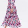 Ladies NEW Occasion Midi Wrap Dress Size 10 Image 6