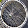 2 pieces 26"front wheels like new & with new tyres Image 2