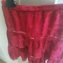 Girls red skirt Image 4