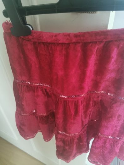 Girls red skirt