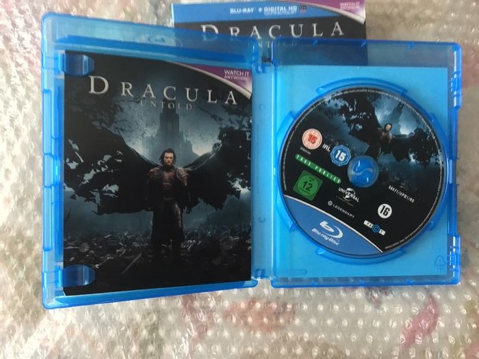 Dracula Untold Blu Ray Lenticular Slipcover