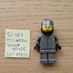 lego sc069 mclaren senna driver, set 75892
