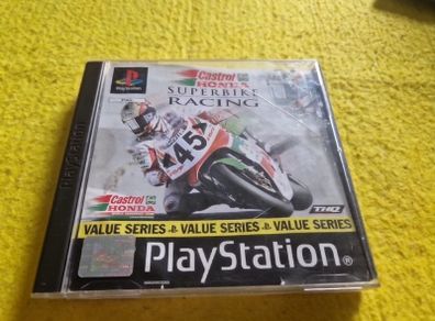 Castrol Honda Superbike Racing PlayStation1 Ps1 PlayStation2 Ps2 games Original
