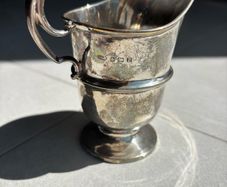 Sterling Silver Cream Jug