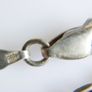 Vintage heavy, long Squared Link Sterling Silver 925 Chain length 28" - 18,7g Image 6