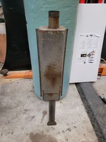 Zetor 8000 series Enameled exhaust