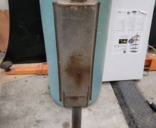 Zetor 8000 series Enameled exhaust