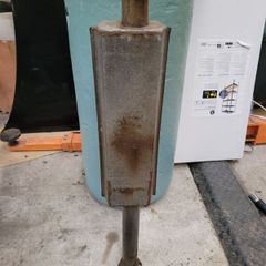 Zetor 8000 series Enameled exhaust